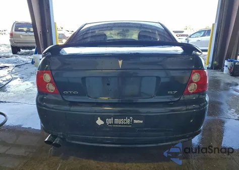 2004 Pontiac Gto z USA, uszkodzony, nr VIN 6G2VX12G04L174521